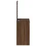 Mesa de tocador con luces LED Marrón Roble 50x41x135 cm von , Schlafzimmerkommoden - Ref: Foro24-865043, Preis: 93,46 €, Raba...