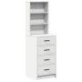 Alacena Blanca 40x41x135 cm Madera Elaborada by , Sideboards - Ref: Foro24-865046, Price: 101,88 €, Discount: -5%%