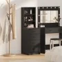 Mueble Alto Negro Roble 40x41x135 cm Madera Elaborada by , Sideboards - Ref: Foro24-865047, Price: 97,04 €, Discount: -5%%