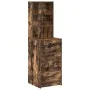 Highboard de Roble Ahumado 40x41x135 cm de Madera Elaborada by , Sideboards - Ref: Foro24-865050, Price: 90,63 €, Discount: -5%%