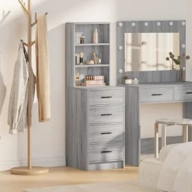 Alacena Gris Sonoma 40x41x135 cm Madera elaborada by , Sideboards - Ref: Foro24-865051, Price: 94,36 €, Discount: -5%%