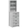 Alacena Gris Sonoma 40x41x135 cm Madera elaborada by , Sideboards - Ref: Foro24-865051, Price: 94,36 €, Discount: -5%%