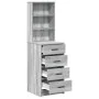 Alacena Gris Sonoma 40x41x135 cm Madera elaborada by , Sideboards - Ref: Foro24-865051, Price: 94,36 €, Discount: -5%%