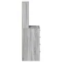 Alacena Gris Sonoma 40x41x135 cm Madera elaborada by , Sideboards - Ref: Foro24-865051, Price: 94,36 €, Discount: -5%%