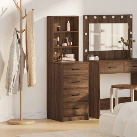 Almacén Alto Marrón Roble 40x41x135 cm Madera Ingenierizada | Foro24.es | Tu tienda online para hogar, jardín y más Foro24.es
