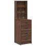 Almacén Alto Marrón Roble 40x41x135 cm Madera Ingenierizada | Foro24.es | Tu tienda online para hogar, jardín y más Foro24.es