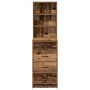 Altillo Madera Vieja 40x41x135 cm Madera Compuesta by , Sideboards - Ref: Foro24-865053, Price: 90,63 €, Discount: -5%%