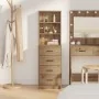 Highboard Roble Artesanal 40x41x135 cm Madera Elaborada by , Sideboards - Ref: Foro24-865054, Price: 90,52 €, Discount: -5%%