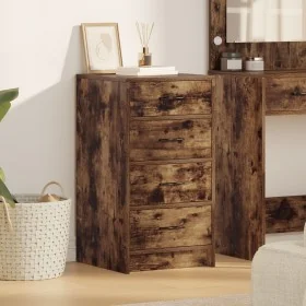 Aparador Roble Ahumado 40x41x75 cm Madera