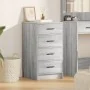Aparador Gris Sonoma 40x41x75 cm Madera Resistente by , Sideboards - Ref: Foro24-865060, Price: 79,58 €, Discount: -5%%