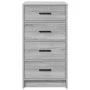 Aparador Gris Sonoma 40x41x75 cm Madera Resistente by , Sideboards - Ref: Foro24-865060, Price: 79,58 €, Discount: -5%%