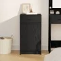 Sideboard Negro Roble 40x41x75 cm Madera elaborada | Foro24.es | Tu tienda online para hogar, jardín y más Foro24.es