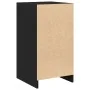 Sideboard Negro Roble 40x41x75 cm Madera elaborada | Foro24.es | Tu tienda online para hogar, jardín y más Foro24.es