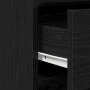 Sideboard Negro Roble 40x41x75 cm Madera elaborada | Foro24.es | Tu tienda online para hogar, jardín y más Foro24.es