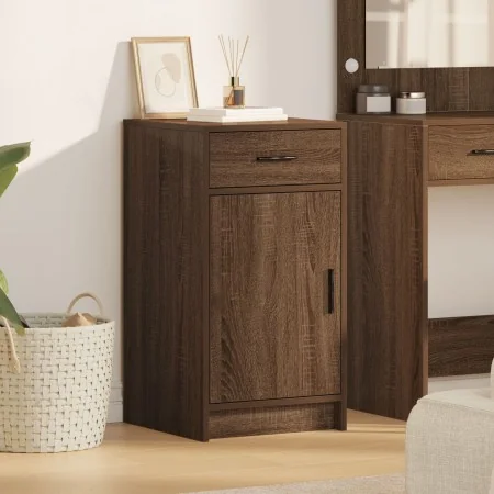 Aparador Marrón Roble 40x41x75 cm Madera Ingenierizada by , Sideboards - Ref: Foro24-865070, Price: 66,78 €, Discount: -5%%