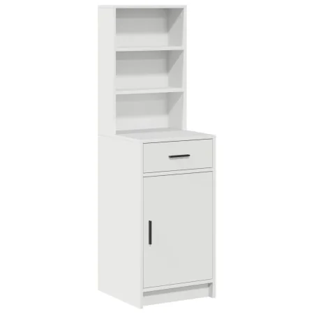 Vitrina blanca 40x41x135 cm de madera by , Sideboards - Ref: Foro24-865073, Price: 80,59 €, Discount: -5%%