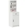 Vitrina blanca 40x41x135 cm de madera by , Sideboards - Ref: Foro24-865073, Price: 80,59 €, Discount: -5%%