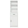 Vitrina blanca 40x41x135 cm de madera by , Sideboards - Ref: Foro24-865073, Price: 80,59 €, Discount: -5%%