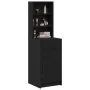 Armario Alto en Roble Negro - 40x41x135 cm, Hecho de Madera Ingenierizada von , Sideboards - Ref: Foro24-865074, Preis: 82,53...
