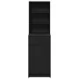 Armario Alto en Roble Negro - 40x41x135 cm, Hecho de Madera Ingenierizada von , Sideboards - Ref: Foro24-865074, Preis: 82,53...