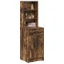 Gabinete Alto en Roble Ahumado, 40x41x135 cm, Hecho de Madera Elaborada von , Sideboards - Ref: Foro24-865077, Preis: 78,06 €...