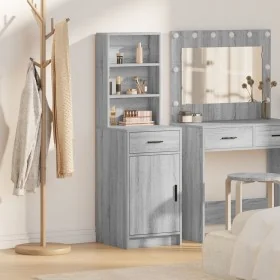 Alto Gris Sonoma 40x41x135 cm Madera Elaborada von , Sideboards - Ref: Foro24-865078, Preis: 80,34 €, Rabatt: -5%%
