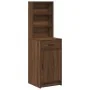 Armario Alto Roble Marrón 40x41x135 cm Madera Elaborada de , Aparadores - Ref: Foro24-865079, Precio: 80,34 €, Descuento: -5%%