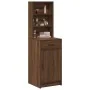 Armario Alto Roble Marrón 40x41x135 cm Madera Elaborada de , Aparadores - Ref: Foro24-865079, Precio: 80,34 €, Descuento: -5%%