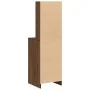 Armario Alto Roble Marrón 40x41x135 cm Madera Elaborada de , Aparadores - Ref: Foro24-865079, Precio: 80,34 €, Descuento: -5%%
