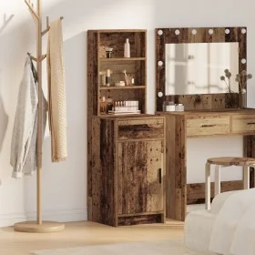 Alto Armario Madera Vieja 40x41x135 cm de , Aparadores - Ref: Foro24-865080, Precio: 78,17 €, Descuento: -5%%