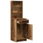 Alto Armario Madera Vieja 40x41x135 cm de , Aparadores - Ref: Foro24-865080, Precio: 78,17 €, Descuento: -5%%