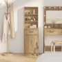 Gabinete alto de roble artesanal 40x41x135 cm de madera de ingeniería by , Sideboards - Ref: Foro24-865081, Price: 78,17 €, D...