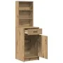 Gabinete alto de roble artesanal 40x41x135 cm de madera de ingeniería by , Sideboards - Ref: Foro24-865081, Price: 78,17 €, D...
