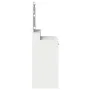 Mesa de tocador con luces LED, Blanca, 79x41x135 cm de , Tocadores para dormitorios - Ref: Foro24-865082, Precio: 126,66 €, D...