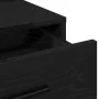 Mesa de tocador con luces LED negra en roble, 79x41x135 cm de , Tocadores para dormitorios - Ref: Foro24-865083, Precio: 130,...