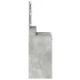 Tocador con Luces LED Gris Concreto 79x41x135 cm | Foro24.es | Tu tienda online para hogar, jardín y más Foro24.es