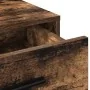 Mesa de tocador con luces LED de madera ahumada 79x41x135 cm | Foro24.es | Tu tienda online para hogar, jardín y más Foro24.es