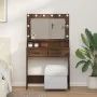 Toallero con luces LED Roble Marrón 79x41x135 cm | Foro24.es | Tu tienda online para hogar, jardín y más Foro24.es