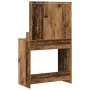Mesita de Tocador con Luces LED de Madera Vieja 79x41x135 cm | Foro24.es | Tu tienda online para hogar, jardín y más Foro24.es