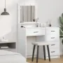 Mesa de tocador con luces LED blanca 50x41x135 cm | Foro24.es | Tu tienda online para hogar, jardín y más Foro24.es