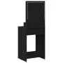 Mesa de tocador con luces LED en color roble negro 50x41x135 cm | Foro24.es | Tu tienda online para hogar, jardín y más Foro24.es