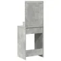 Mesa de tocador con luces LED en gris concreto de 50x41x135 cm | Foro24.es | Tu tienda online para hogar, jardín y más Foro24.es