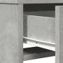 Mesa de tocador con luces LED en gris concreto de 50x41x135 cm | Foro24.es | Tu tienda online para hogar, jardín y más Foro24.es