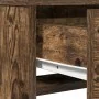Mesa de tocador con luces LED en roble ahumado 50x41x135 cm | Foro24.es | Tu tienda online para hogar, jardín y más Foro24.es