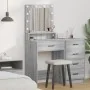 Mesa de tocador con luces LED Gris Sonoma 50x41x135 cm | Foro24.es | Tu tienda online para hogar, jardín y más Foro24.es