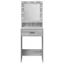 Mesa de tocador con luces LED Gris Sonoma 50x41x135 cm | Foro24.es | Tu tienda online para hogar, jardín y más Foro24.es