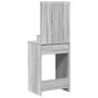 Mesa de tocador con luces LED Gris Sonoma 50x41x135 cm | Foro24.es | Tu tienda online para hogar, jardín y más Foro24.es