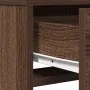 Mesa de maquillaje con luces LED marrón roble 50x41x135 cm | Foro24.es | Tu tienda online para hogar, jardín y más Foro24.es