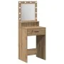 tocador con luces LED de Álamo artesanal 50x41x135 cm | Foro24.es | Tu tienda online para hogar, jardín y más Foro24.es