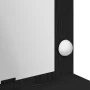 Tocador con luces LED negro y roble, 100x41x135 cm | Foro24.es | Tu tienda online para hogar, jardín y más Foro24.es